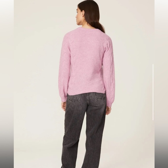 Splendid Lilac Natalia Maternity Sweater, RTR - Picture 2 of 8